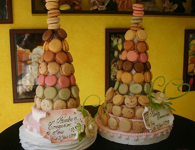 Pièce montée Macarons